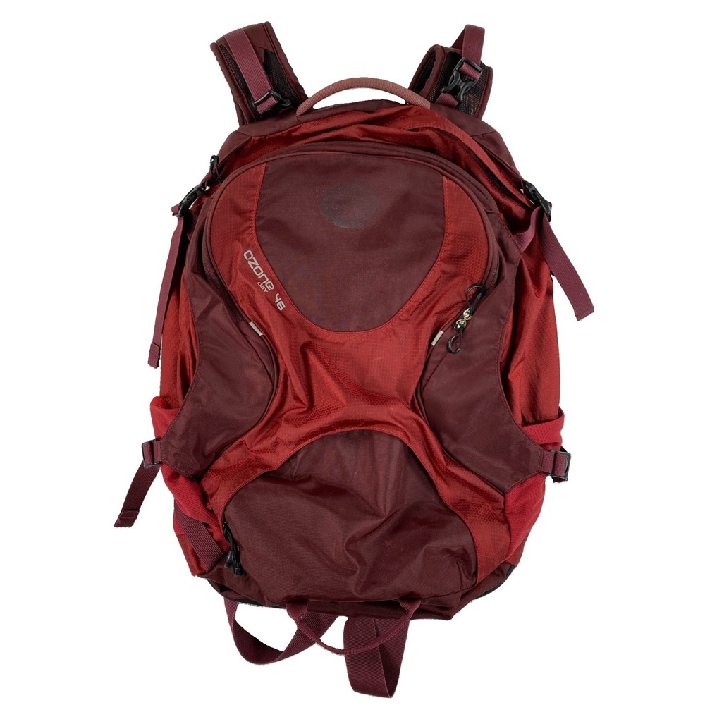 Osprey Ozone 46 Day Travel Backpack Red Burgundy